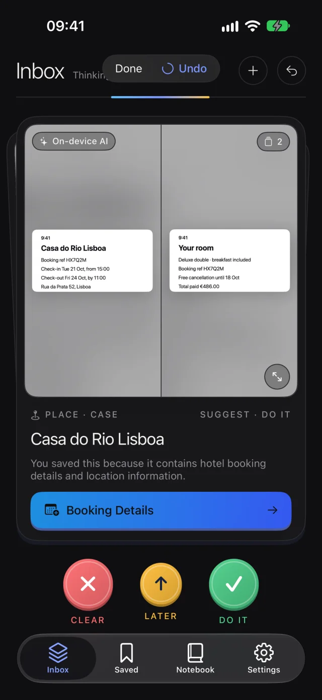 Two hotel screenshots grouped into one case